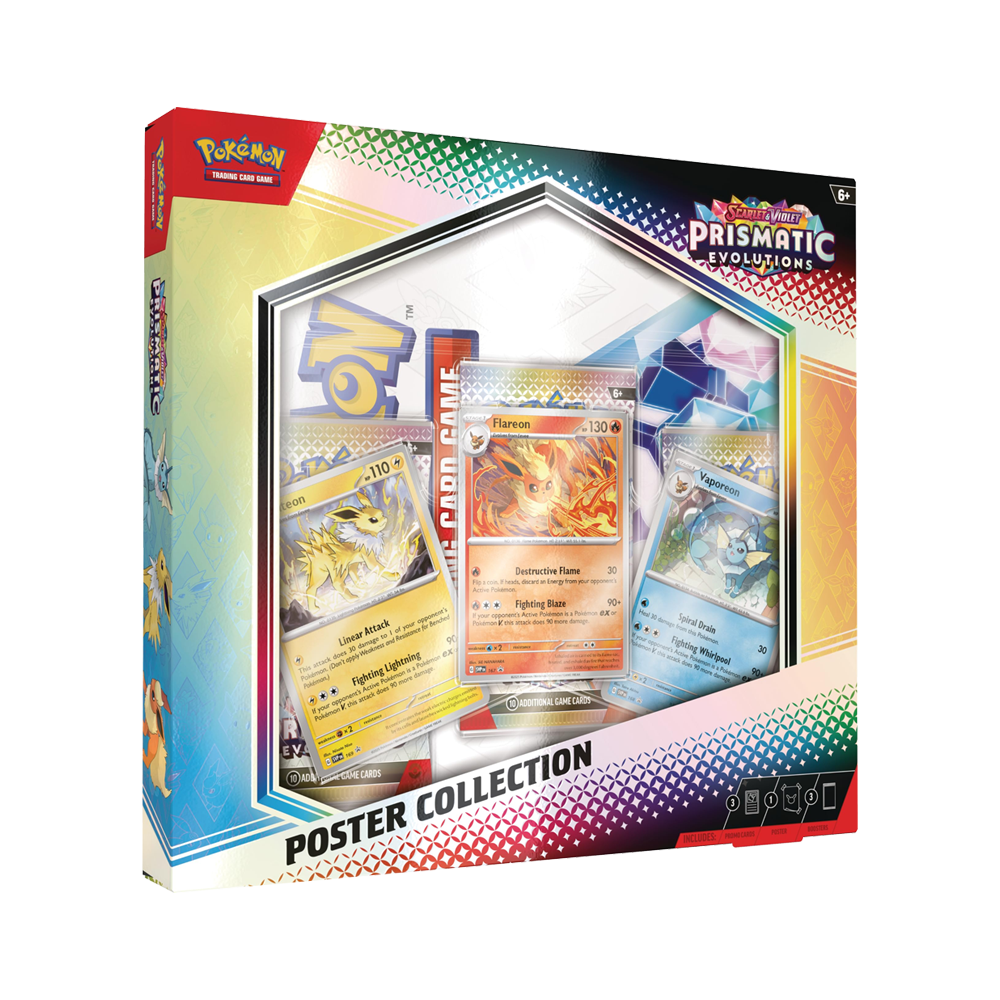 Prismatic Evolutions English Poster Collection