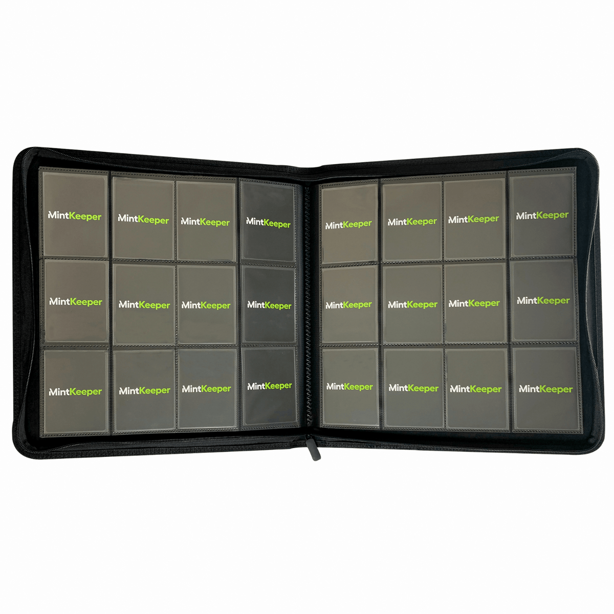 12 Pocket Premium Zip Trading Card Binder