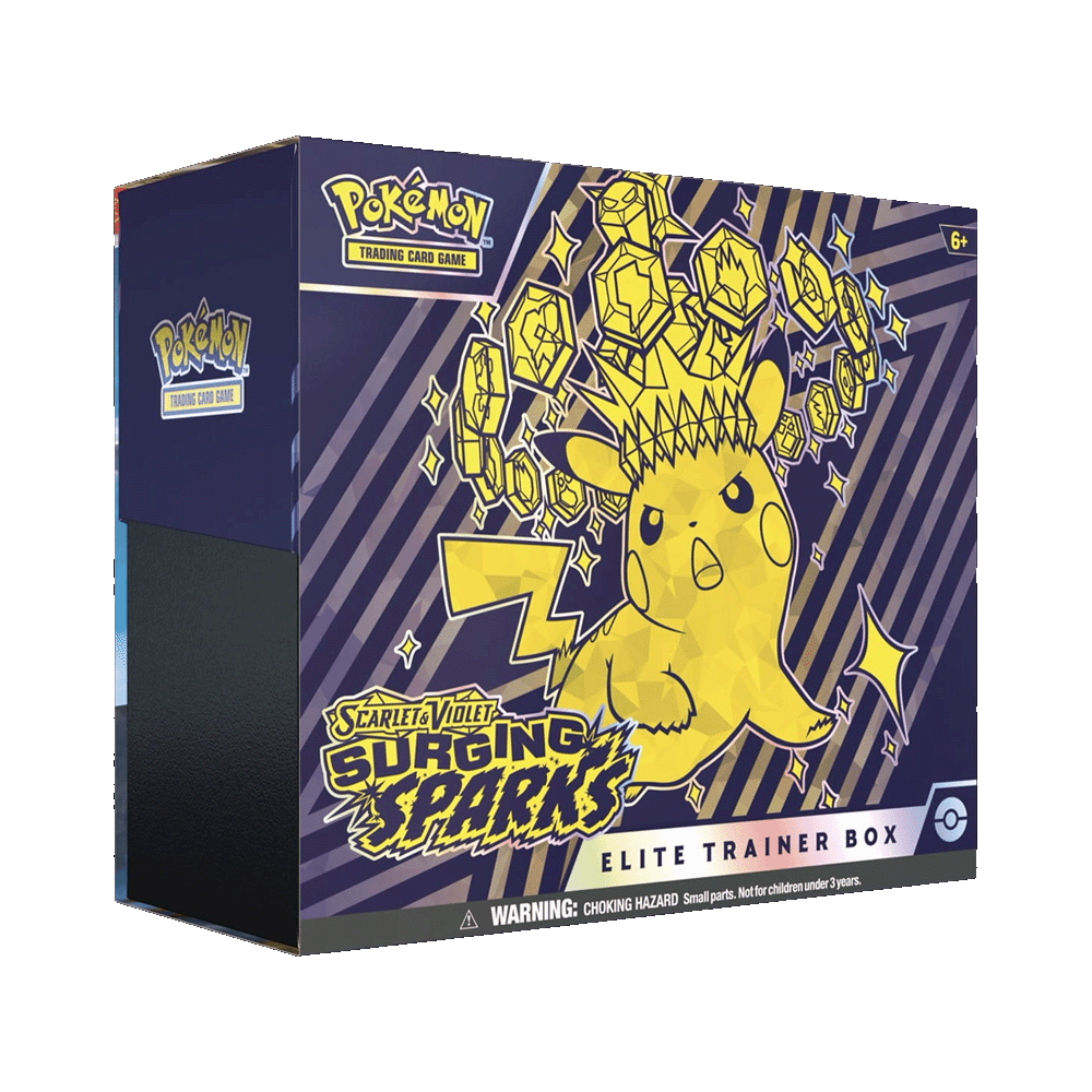Pokemon Surging Sparks Elite Trainer Box Leo's Poké Vault