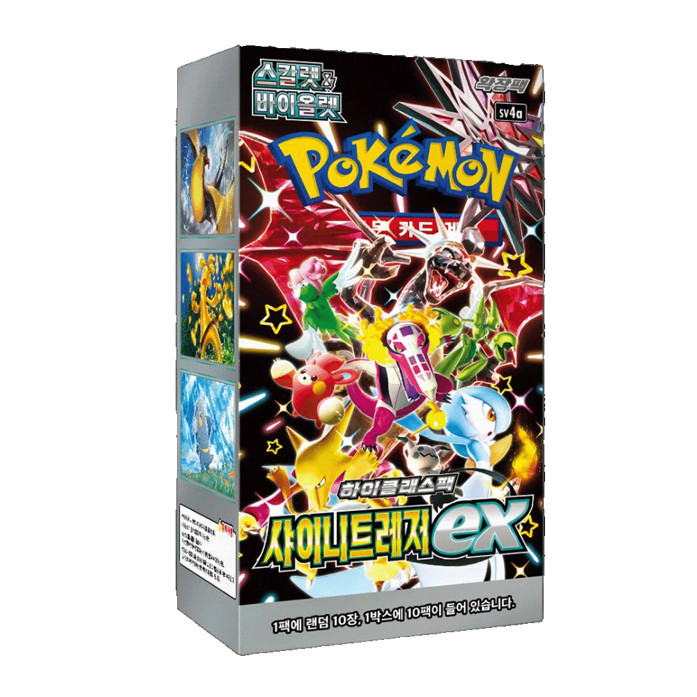 shiny vault booster box Shiny Treasure Korean booster box