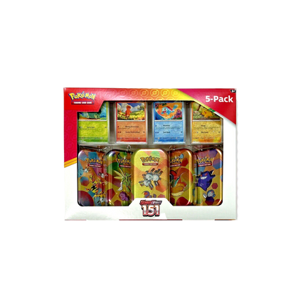151 English Tins 5pk