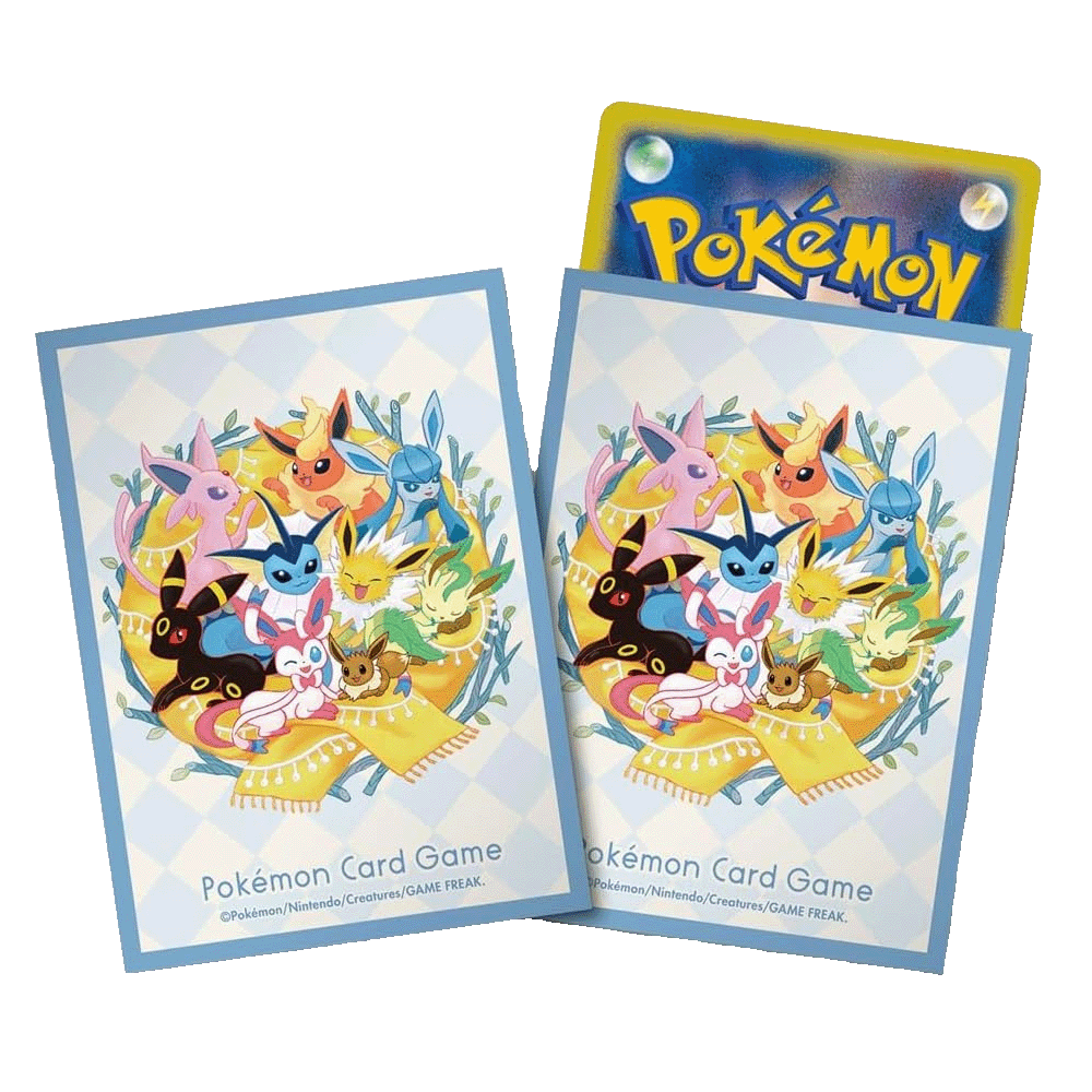 Eevee Eeveelutions Terastal Festival Card Sleeves
