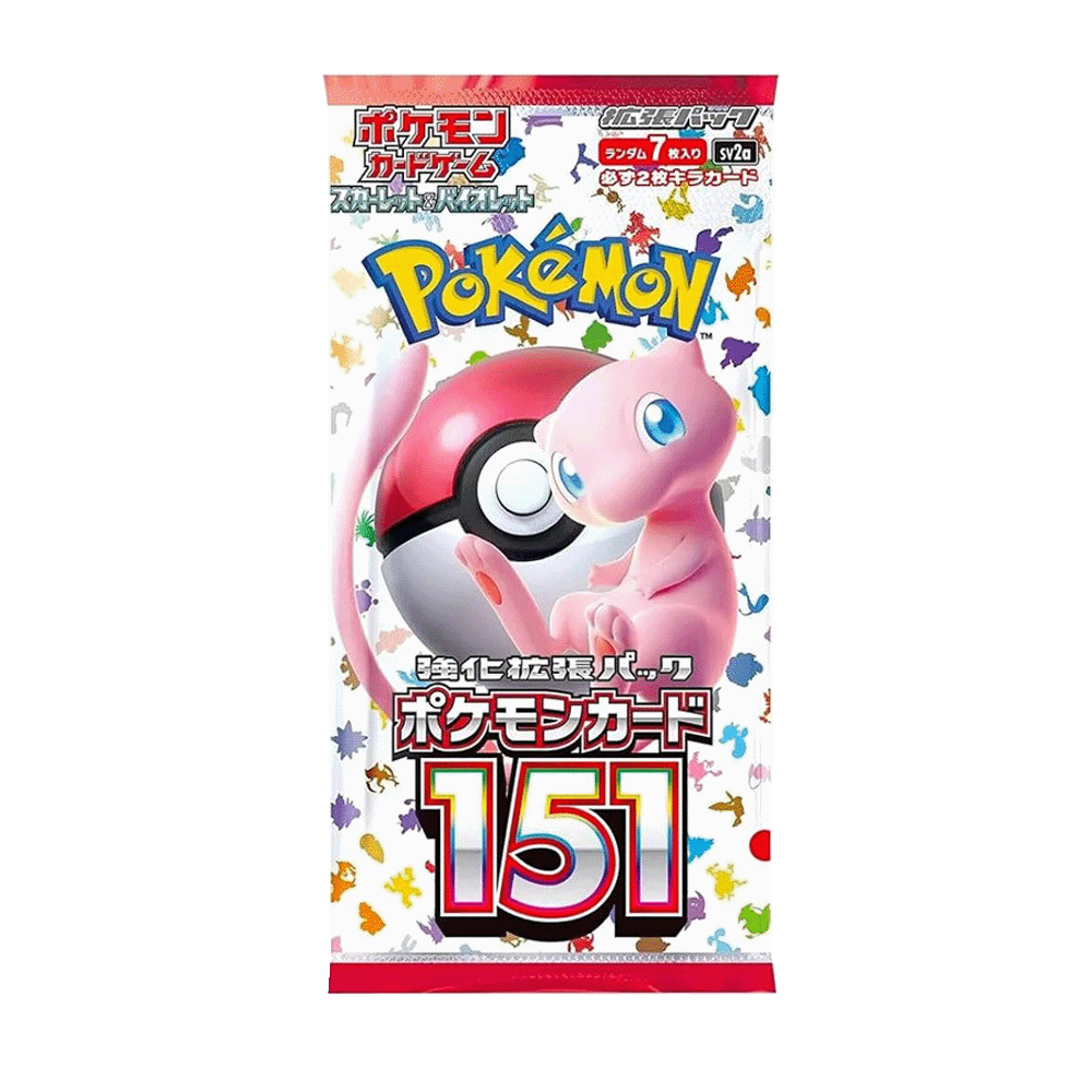 Pokemon 151 Japanese Booster Pack Leo's Poké Vault