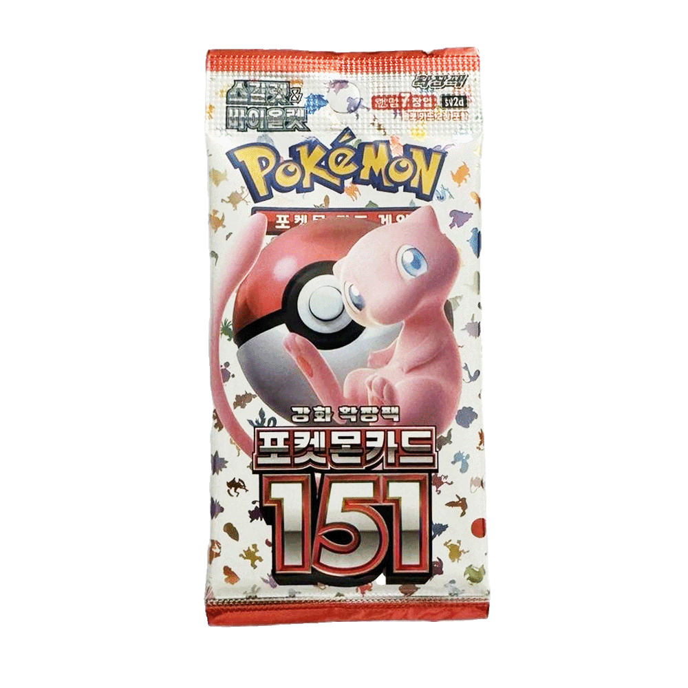 Pokemon 151 Korean Booster Pack Leo's Poké Vault