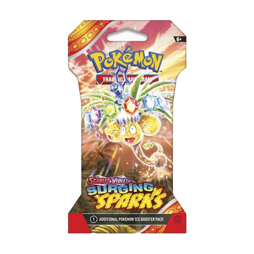 Pokemon Surging Sparks Boxed Booster Pack Leo's Poké Vault