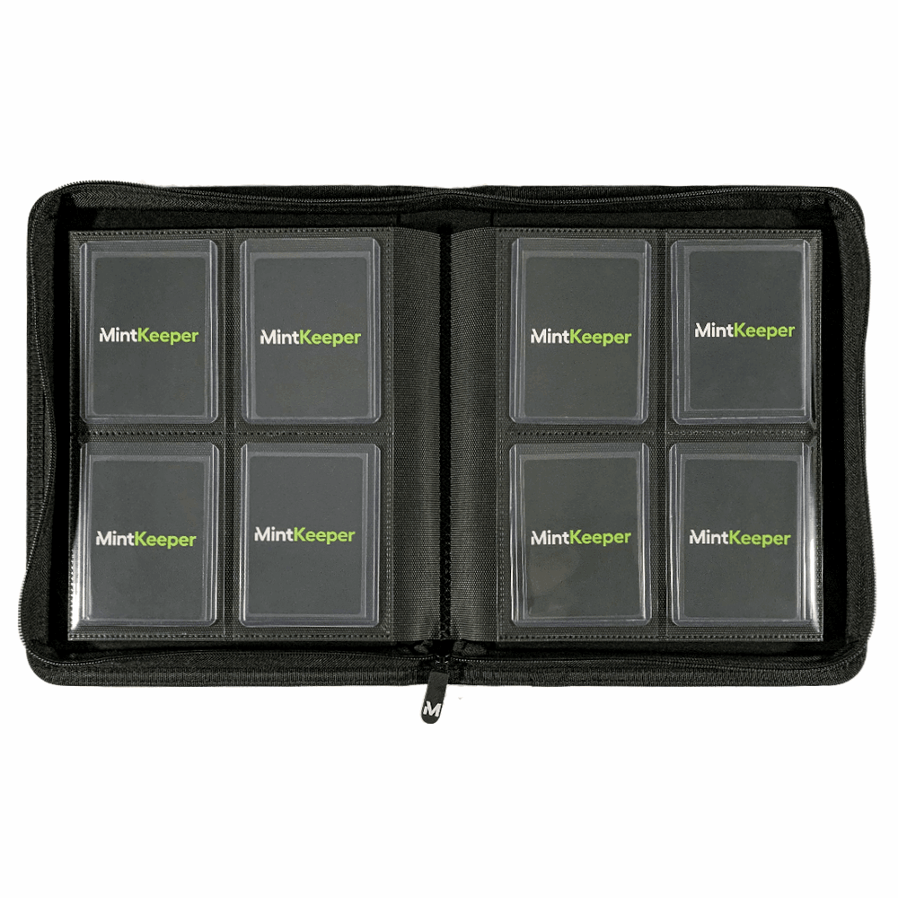 Premium Toploader Binder - 4 Pocket Leo's Poké Vault