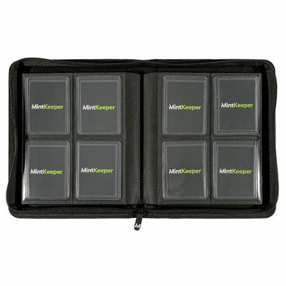 Premium Toploader Binder - 4 Pocket Leo's Poké Vault