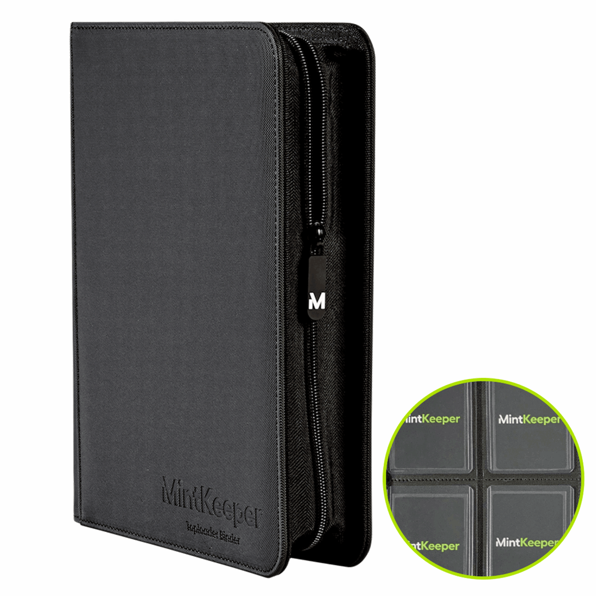 Premium Toploader Binder - 4 Pocket Leo's Poké Vault