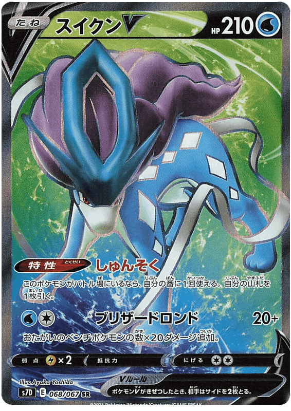 Suicune V #68/067 Leo's Poké Vault
