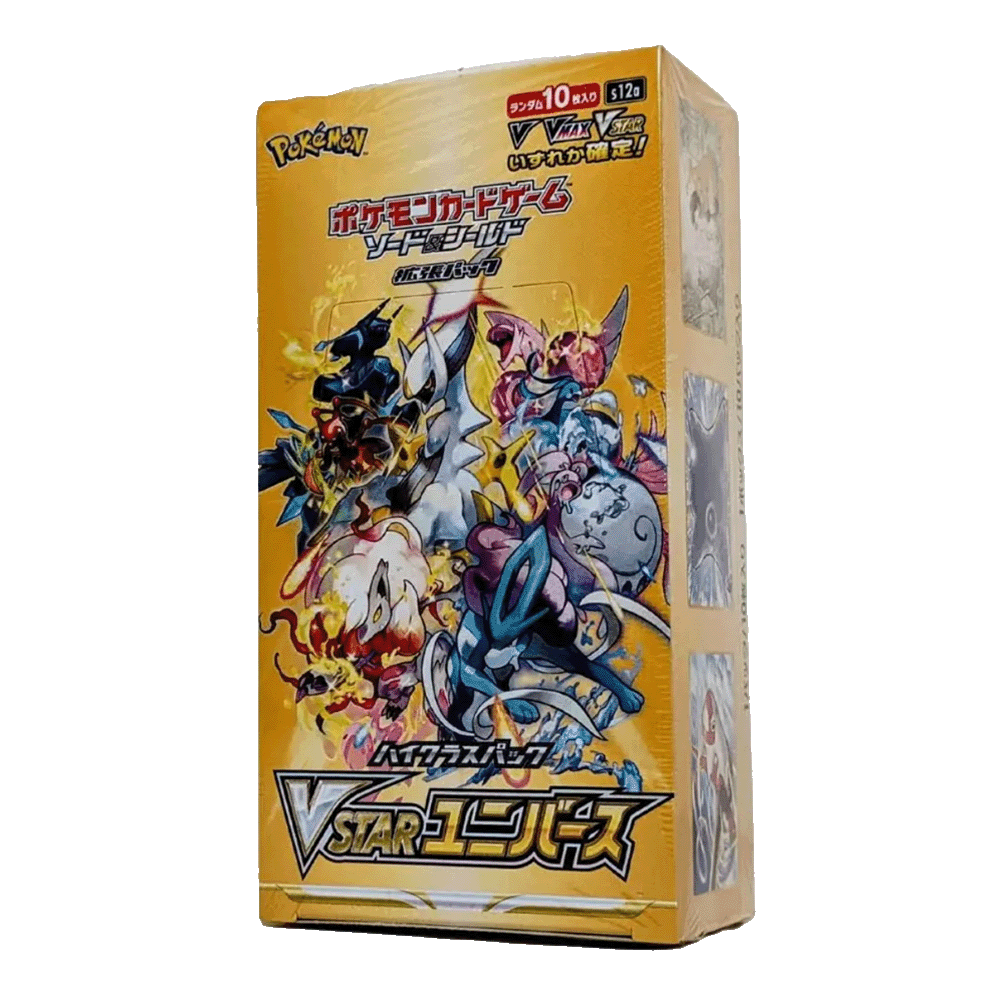 VStar Universe Japanese booster box Leo's Poké Vault