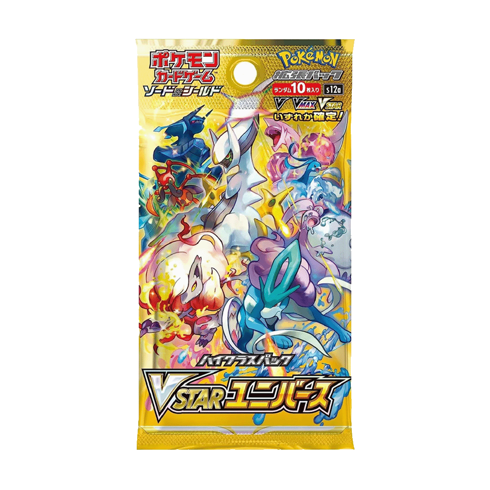 VStar Universe Japanese booster pack Leo's Poké Vault
